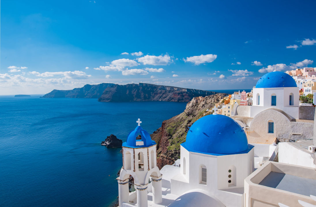 Ferienhaus mit Meerblick in Griechenland